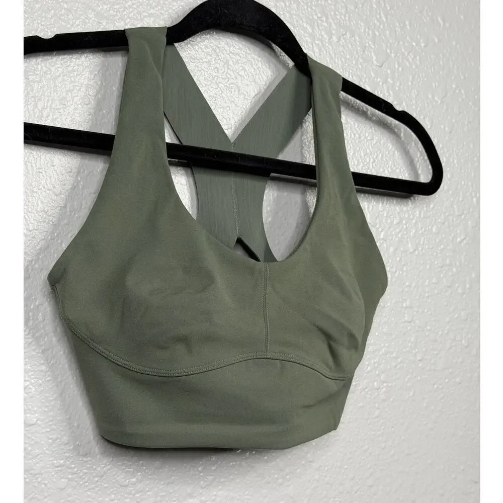 Oysho Women’s Mint Green Sport Bra / Size-Small